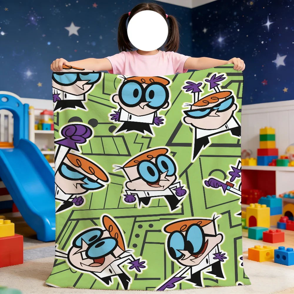 Blanket Cartoon For Soft Throw Blanket D-Dexters L-Laboratory for Picnic Bed Sofa Home Bedroom Cozy Warm Comfortable
Blanket Cartoon For Soft Throw Blanket D-Dexters L-Laboratory for Picnic Bed Sofa Home Bedroom Cozy Warm Comfortable