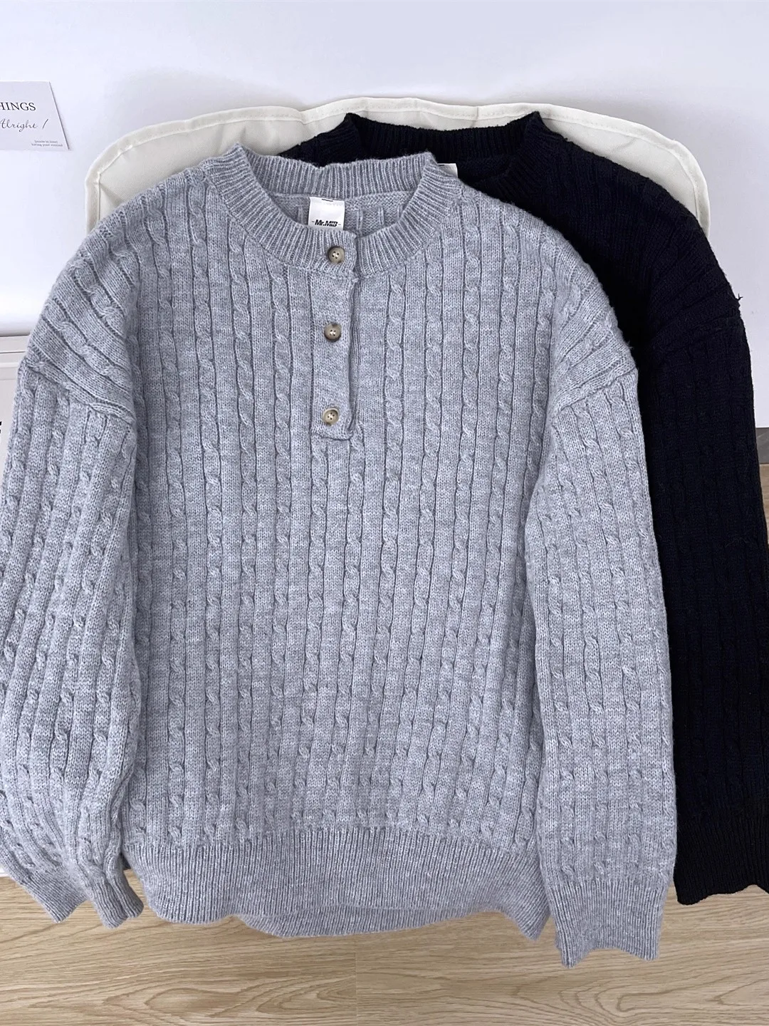 Мужской свитер из плотной вязки с воротником-стойкой, зимний, в стиле ретро, длинный рукав, теплый, повседневный
Мужской свитер из плотной вязки с воротником-стойкой, зимний, в стиле ретро, длинный рукав, теплый, повседневный