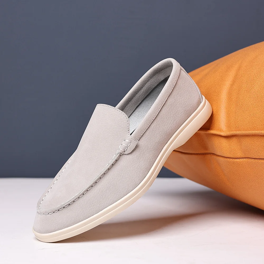 New Men Large size 39-48 Flat Loafers Suede Flat Shoes Comfortable Non Slip Fashion Loafers Lightweight Outdoor Casual Shoes
New Men Large size 39-48 Flat Loafers Suede Flat Shoes Comfortable Non Slip Fashion Loafers Lightweight Outdoor Casual Shoes