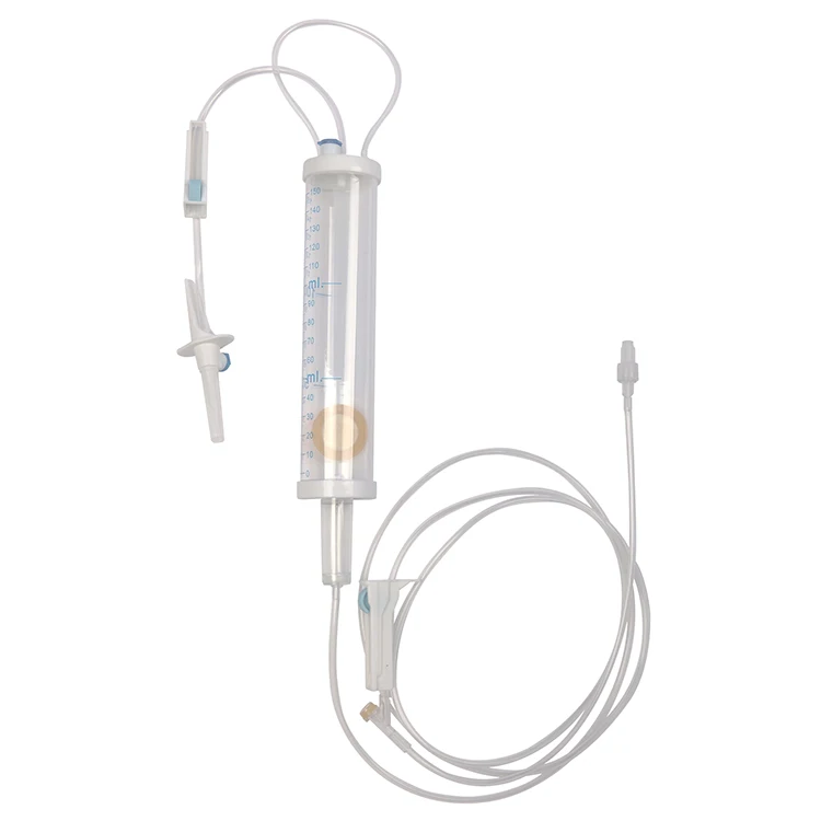 Set with Burette CE Medical Burett Iv Infused Set 100ml 150ml Adult and Pediatric Intravenous Drip Burette Set
Set with Burette CE Medical Burett Iv Infused Set 100ml 150ml Adult and Pediatric Intravenous Drip Burette Set