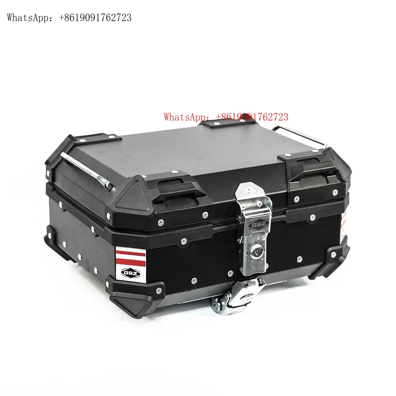 Factory Hot Selling F2 Moto 22L Black High Quality Waterproof Delivery Metal Tail Boxes Small Aluminum Alloy Motorcycle Top Box
Factory Hot Selling F2 Moto 22L Black High Quality Waterproof Delivery Metal Tail Boxes Small Aluminum Alloy Motorcycle Top Box