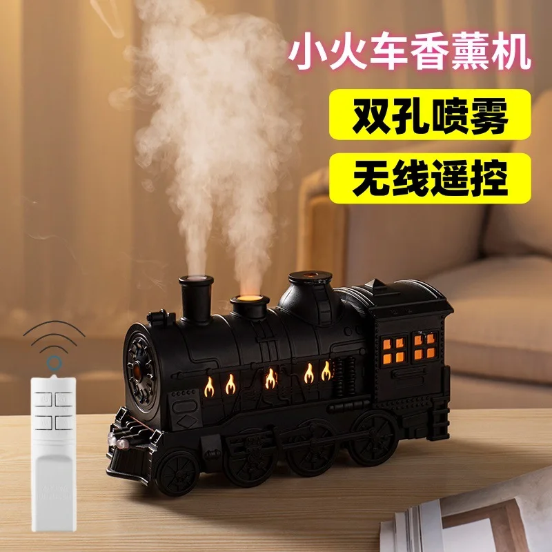 Small train aromatherapy machine humidifier home office desktop with remote control retro smoke ring aromatherapy machine
Small train aromatherapy machine humidifier home office desktop with remote control retro smoke ring aromatherapy machine