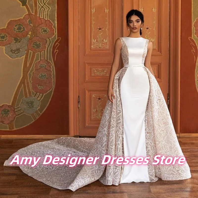 Exquisite Sequin Sleeveless Mermaid Evening Dresses For Females Luxury Satin Wedding Party Dress Prom Gowns African Customized
Exquisite Sequin Sleeveless Mermaid Evening Dresses For Females Luxury Satin Wedding Party Dress Prom Gowns African Customized