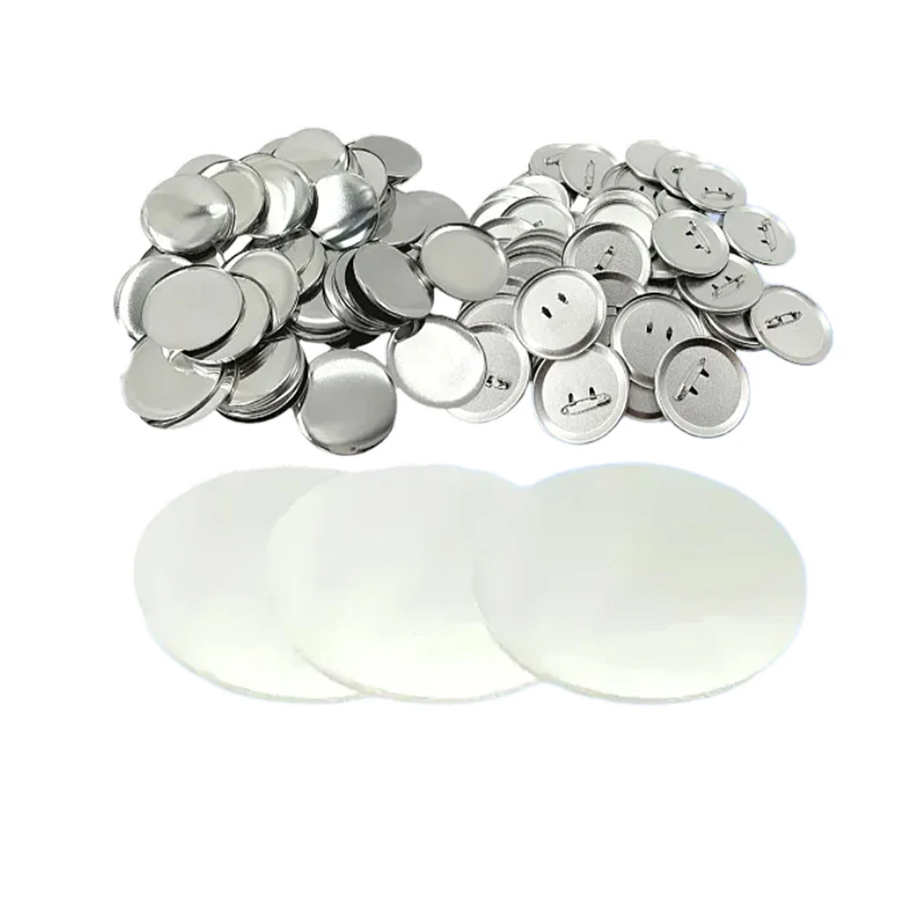 100Pcs Round Tin Badge Accessories Paper Clip Material 32/37/44/58/75mm Optional Iron Base Bright Surface Badge DIY Consumables
100Pcs Round Tin Badge Accessories Paper Clip Material 32/37/44/58/75mm Optional Iron Base Bright Surface Badge DIY Consumables