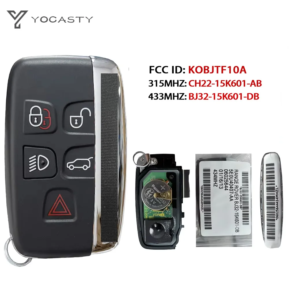 YOCASTY Original BJ32-15K601-DB CH22-15K601-AB for Land Rover Range Rover Sport Evoque Vogue for Jaguar XJ Xe XF Remote Car Key
YOCASTY Original BJ32-15K601-DB CH22-15K601-AB for Land Rover Range Rover Sport Evoque Vogue for Jaguar XJ Xe XF Remote Car Key