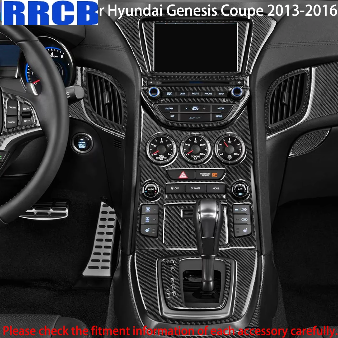 Carbon Fiber Car Accessories Gear Dashboard Air Vent Window Lift Cover Sticker Interior Trim For Hyundai Genesis Coupe 2013-2016
Carbon Fiber Car Accessories Gear Dashboard Air Vent Window Lift Cover Sticker Interior Trim For Hyundai Genesis Coupe 2013-2016