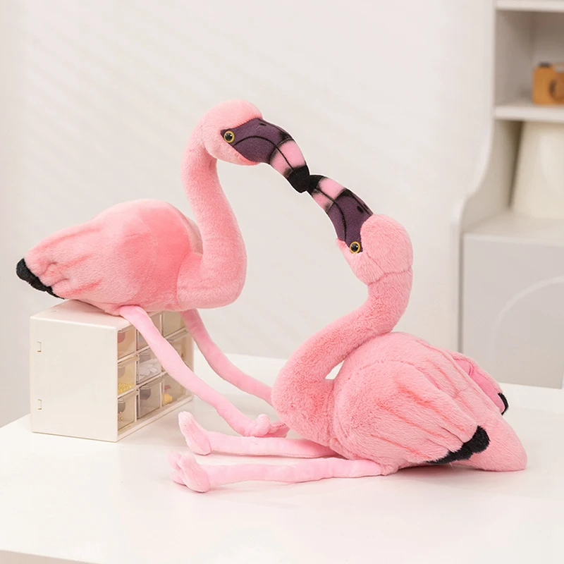 Lovely Pink Flamingo Plush Toy Soft Stuffed Animal Bird Doll Cute Flamingo Plushie for Girl Birthday Gift Home Decor
Lovely Pink Flamingo Plush Toy Soft Stuffed Animal Bird Doll Cute Flamingo Plushie for Girl Birthday Gift Home Decor