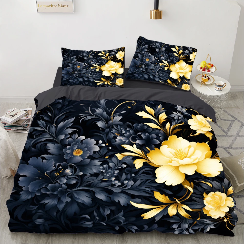 Luxury Flower Bedding Set Cartoon Comforter Sets Double Queen King Twin Full Size Duvet Cover Set Kids Girls White Bed Linen
Luxury Flower Bedding Set Cartoon Comforter Sets Double Queen King Twin Full Size Duvet Cover Set Kids Girls White Bed Linen