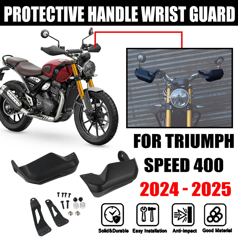 NEW Motorcycle Accessory Wristband Black Protective Handle Easy to install For Triumph Speed 400 2024-2025 Speed 400
NEW Motorcycle Accessory Wristband Black Protective Handle Easy to install For Triumph Speed 400 2024-2025 Speed 400