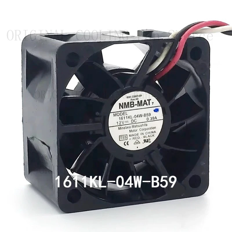 Новый герметичный осевой вентилятор 0.39A 12VDC 4.68W 1611KL-04W-B59 40*28мм для радиатора NMB
Новый герметичный осевой вентилятор 0.39A 12VDC 4.68W 1611KL-04W-B59 40*28мм для радиатора NMB