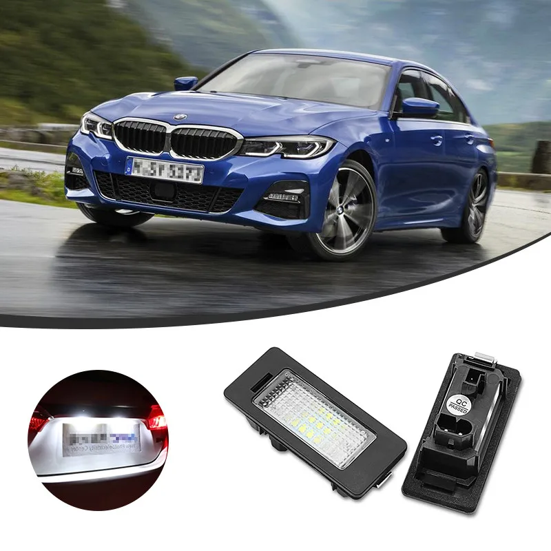 LED Bulb License Number Plate Lights Auto Rear Truck Trailer Lamp Accessories For BMW E90 E91 E92 M3 E39 M5 E82 E88 Series
LED Bulb License Number Plate Lights Auto Rear Truck Trailer Lamp Accessories For BMW E90 E91 E92 M3 E39 M5 E82 E88 Series