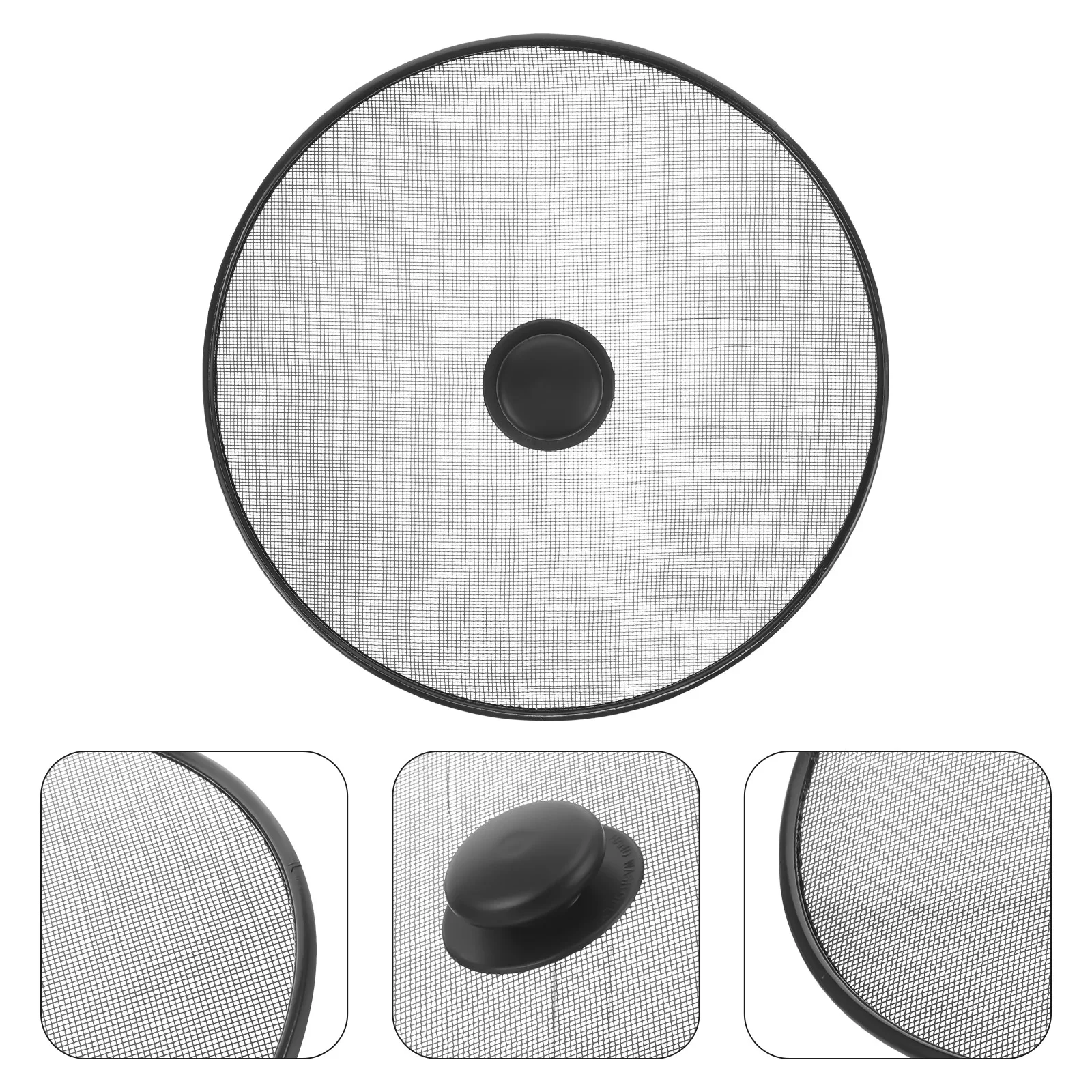 Stainless Steel Lid 285x20x9CM Black Mesh Grease Splatter Screen Fry Pan Guard Oil Shield Oil Splatter Guard Kitchen Barware
Stainless Steel Lid 285x20x9CM Black Mesh Grease Splatter Screen Fry Pan Guard Oil Shield Oil Splatter Guard Kitchen Barware
