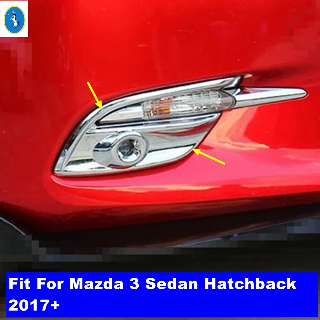 Car Front Fog Lights Foglight Lamp Cover Trim 2 Piece For Mazda 3 Sedan Hatchback 2017 2018 Bright Style Interior Accessories
Car Front Fog Lights Foglight Lamp Cover Trim 2 Piece For Mazda 3 Sedan Hatchback 2017 2018 Bright Style Interior Accessories