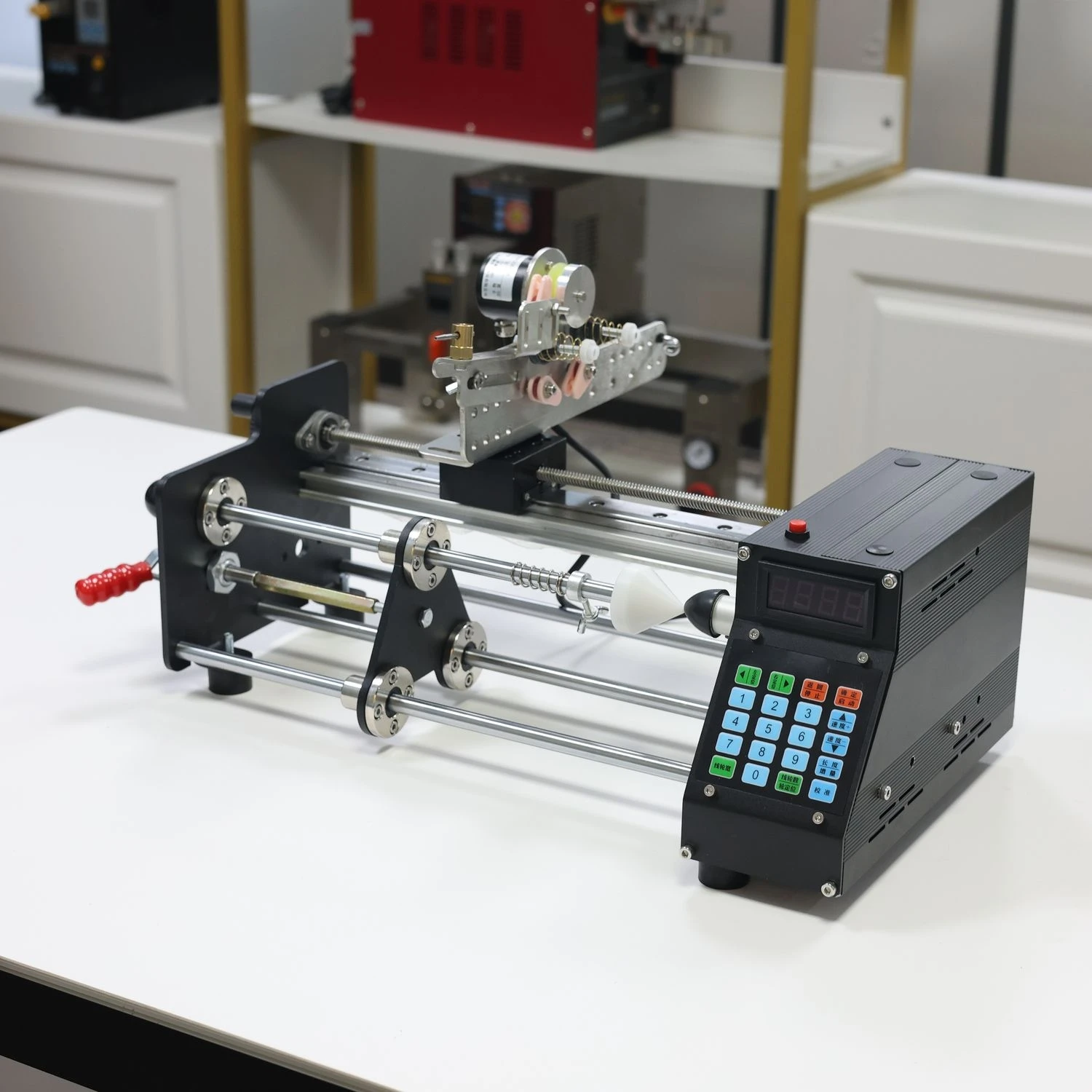 PWD-M-15 Advanced Multifunctional Bobbin Rewinding Yarn Cone Fishing Line and Flat Wire Winding Equipment
PWD-M-15 Advanced Multifunctional Bobbin Rewinding Yarn Cone Fishing Line and Flat Wire Winding Equipment