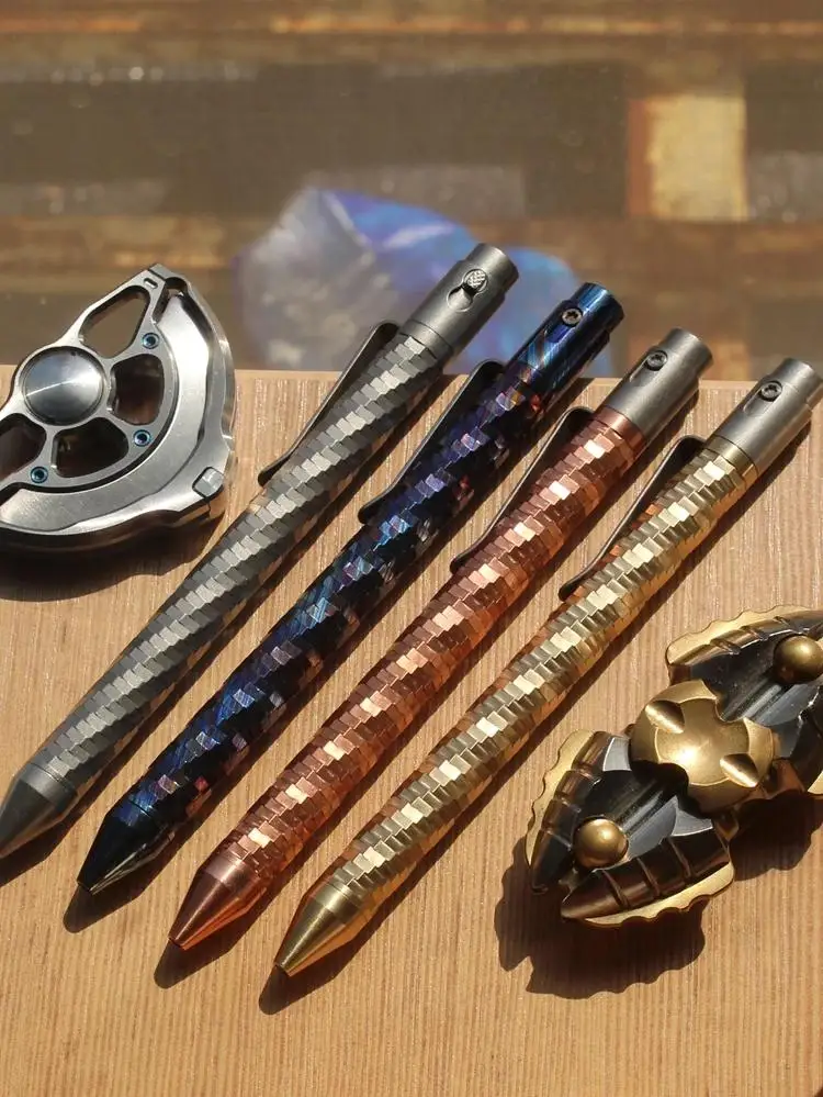 1PC Sparkling Titanium Alloy Zirconia Brass Mosaic Mechanical Pen Writing Press G2 Neutral Pen
1PC Sparkling Titanium Alloy Zirconia Brass Mosaic Mechanical Pen Writing Press G2 Neutral Pen
