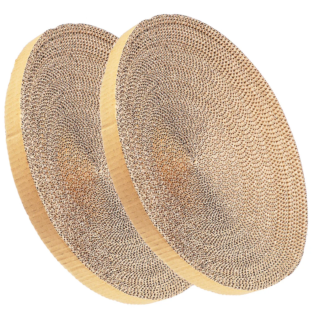 2 Pcs Corrugated Replacement Core Scrapper Convenient Scratch Pad Cat Supplies Kitten Scratcher Round
2 Pcs Corrugated Replacement Core Scrapper Convenient Scratch Pad Cat Supplies Kitten Scratcher Round