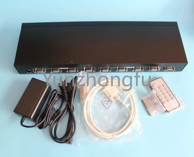 New MT-VT414 Audio and Video Share Device 4 in 4 out 4 in 4 out VGA Matrix Switcher
New MT-VT414 Audio and Video Share Device 4 in 4 out 4 in 4 out VGA Matrix Switcher