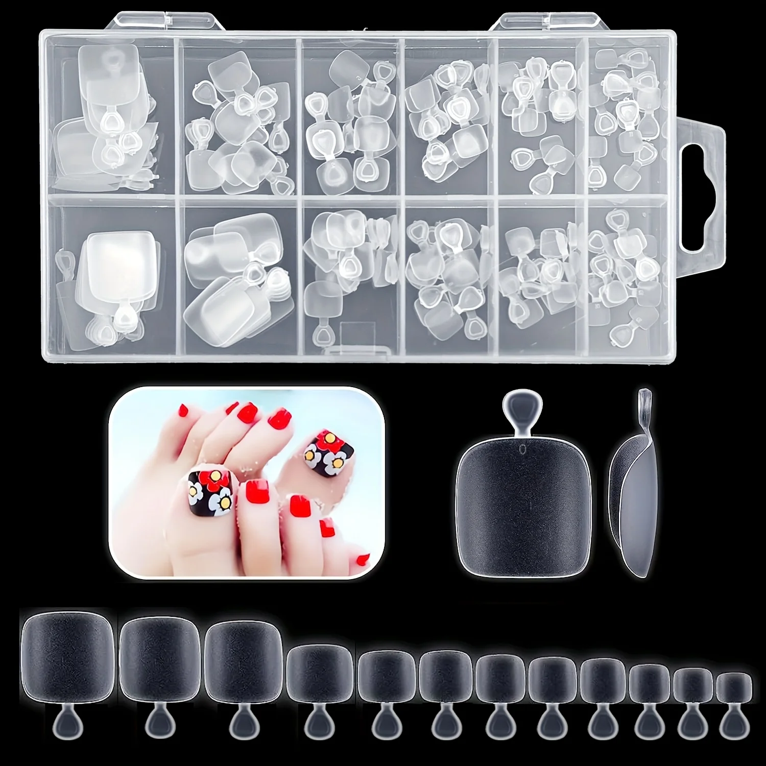 120 шт. мягкие гелевые типсы для ногтей, матовые короткие предварительно формы накладные ногти с полным покрытием, гелевые кончики для ногтей, 12 размеров, летние кончики для пальцев ног 
120 шт. мягкие гелевые типсы для ногтей, матовые короткие предварительно формы накладные ногти с полным покрытием, гелевые кончики для ногтей, 12 размеров, летние кончики для пальцев ног