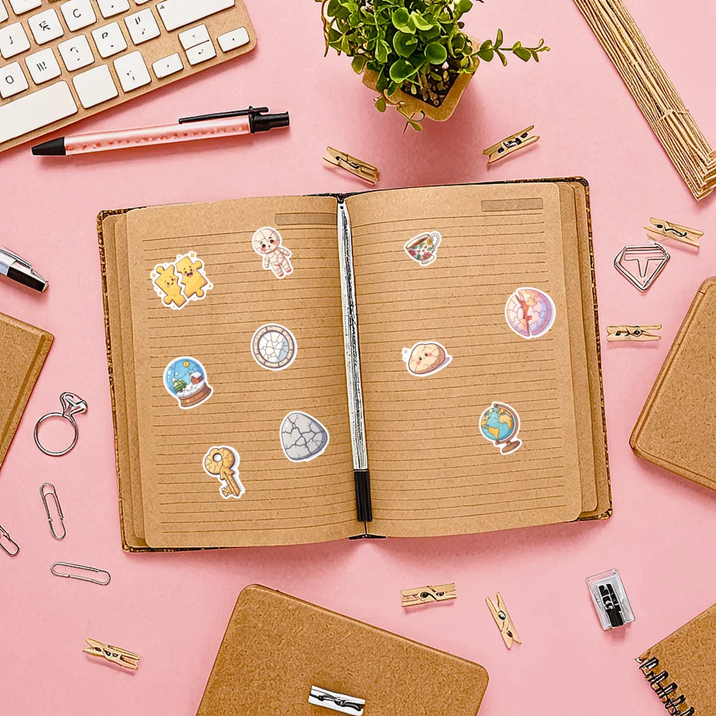 35pcs-100pcs Decals Multicolor Lovely Doll Stickers Cute Animal Stickers Adventure Theme Stickers for Notebook Decor
35pcs-100pcs Decals Multicolor Lovely Doll Stickers Cute Animal Stickers Adventure Theme Stickers for Notebook Decor