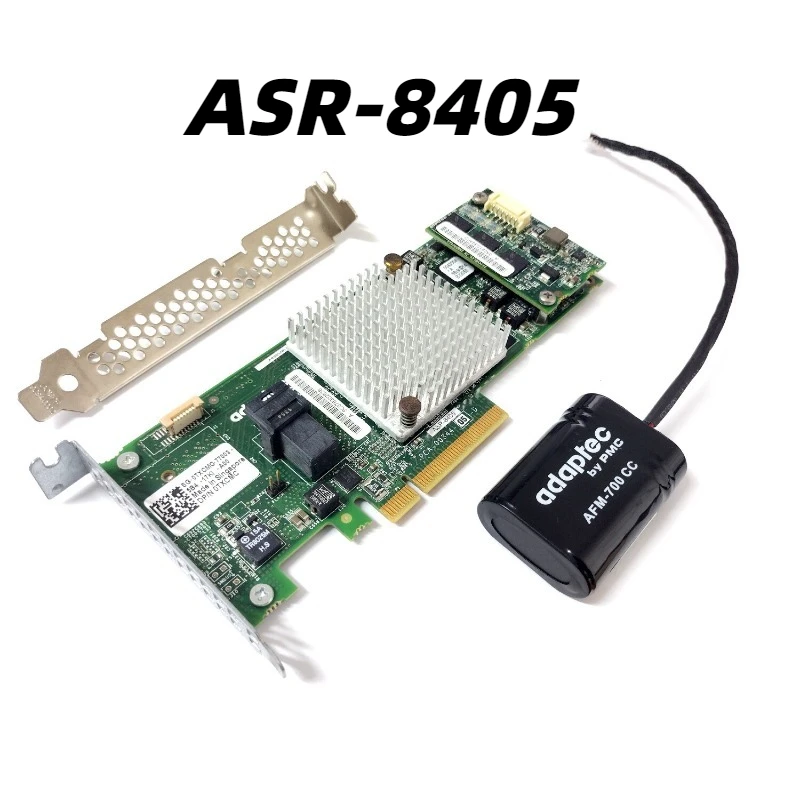 ASR 8405 4-Port SATA SAS RAID Controller 12G PCIe x8 3.0 1GB Cache Internal
ASR 8405 4-Port SATA SAS RAID Controller 12G PCIe x8 3.0 1GB Cache Internal