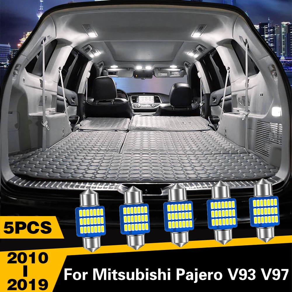 5 Pcs LED Highlight Car Interior Dome Reading Light Roof Lamp For Mitsubishi Pajero V93 V97 2010-2019 Auto Accessories
5 Pcs LED Highlight Car Interior Dome Reading Light Roof Lamp For Mitsubishi Pajero V93 V97 2010-2019 Auto Accessories