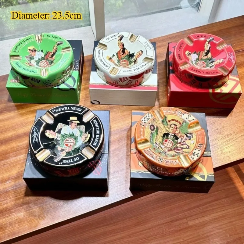 Бытовая керамическая пепельница в американском стиле в стиле ретро для гостиной, уличная негабаритная керамическая пепельница, мундштук 
Бытовая керамическая пепельница в американском стиле в стиле ретро для гостиной, уличная негабаритная керамическая пепельница, мундштук