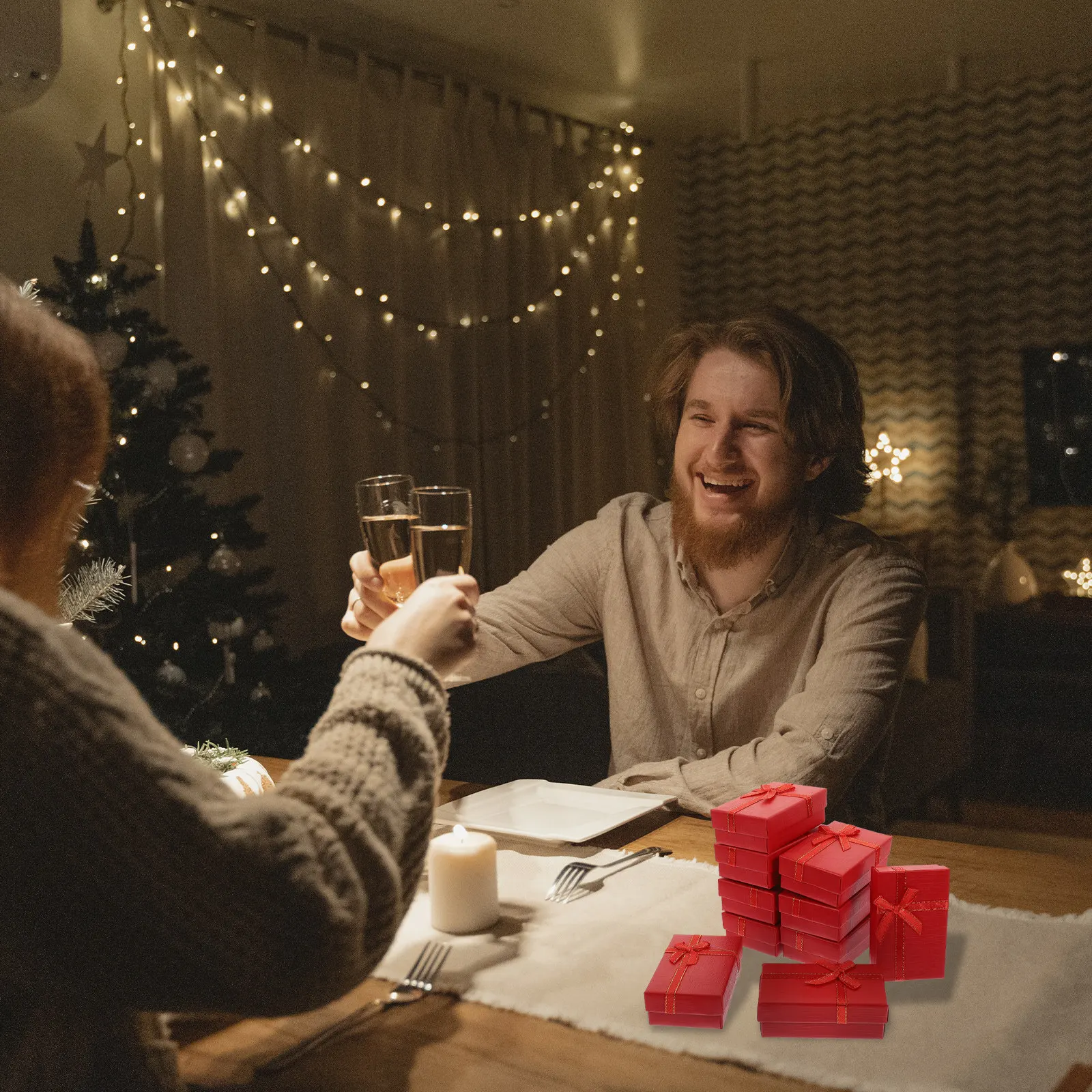 Набор из 24 шт. коробок для ювелирных изделий: многофункциональные контейнеры для серег, колец, ожерелий, настольный органайзер, дорожный футляр
Набор из 24 шт. коробок для ювелирных изделий: многофункциональные контейнеры для серег, колец, ожерелий, настольный органайзер, дорожный футляр