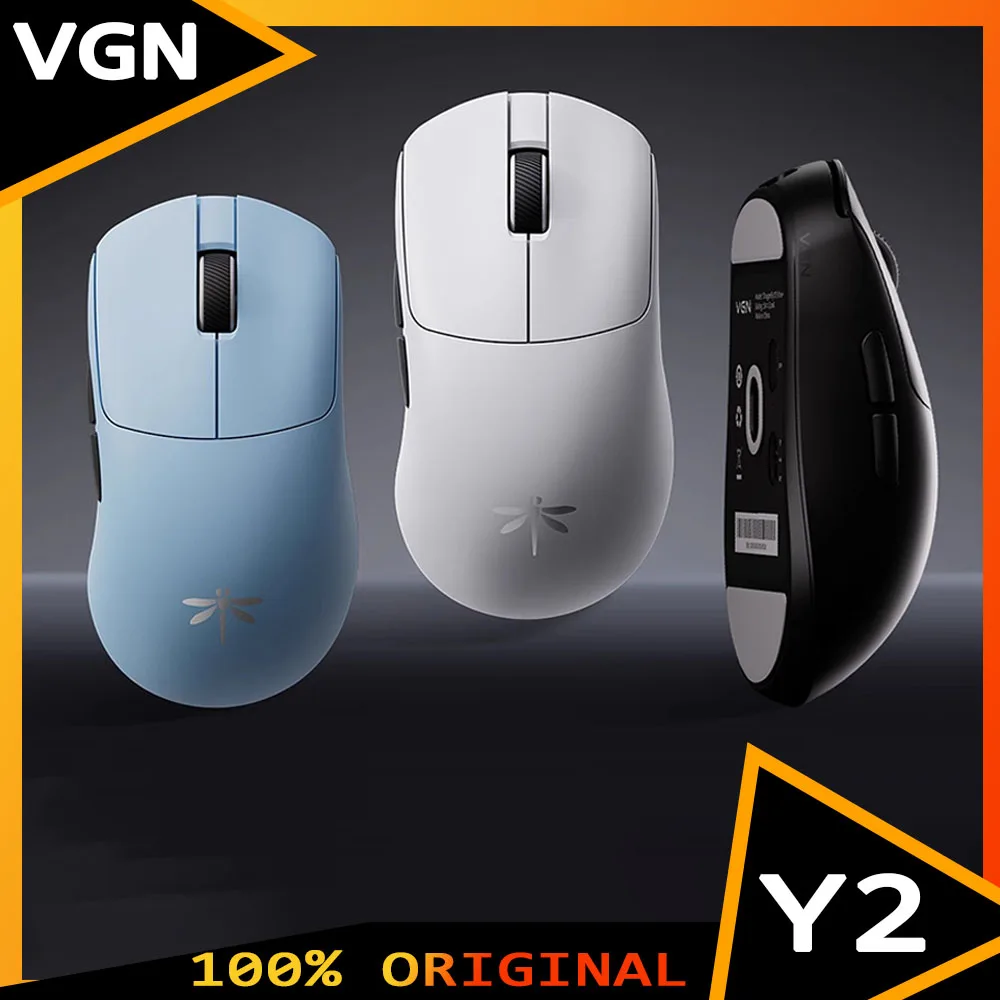 VGN Y2 Mouse Mouse Paw3950 Paw3395 Tri Mode Wireless 8000Hz Low Delay Lightweight Gaming Mice PC Accessories For FPS Gamer
VGN Y2 Mouse Mouse Paw3950 Paw3395 Tri Mode Wireless 8000Hz Low Delay Lightweight Gaming Mice PC Accessories For FPS Gamer
