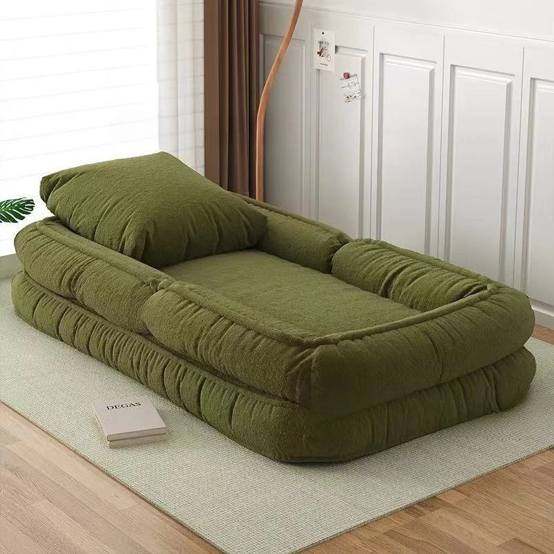 Single and double lazy chair reclining and sleeping folding sofa bed
Single and double lazy chair reclining and sleeping folding sofa bed