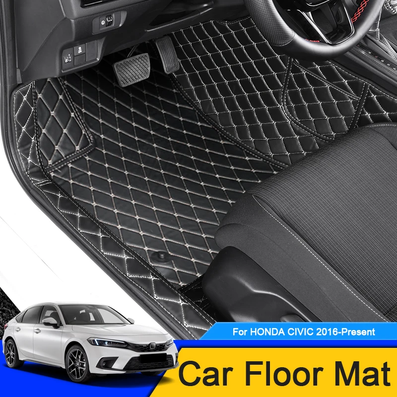 Автомобильный проводной коврик для ног для Honda CIVIC 2016-2025 LHD из искусственной кожи, водонепроницаемые, износостойкие, негрязные, напольные коврики, аксессуар
Автомобильный проводной коврик для ног для Honda CIVIC 2016-2025 LHD из искусственной кожи, водонепроницаемые, износостойкие, негрязные, напольные коврики, аксессуар