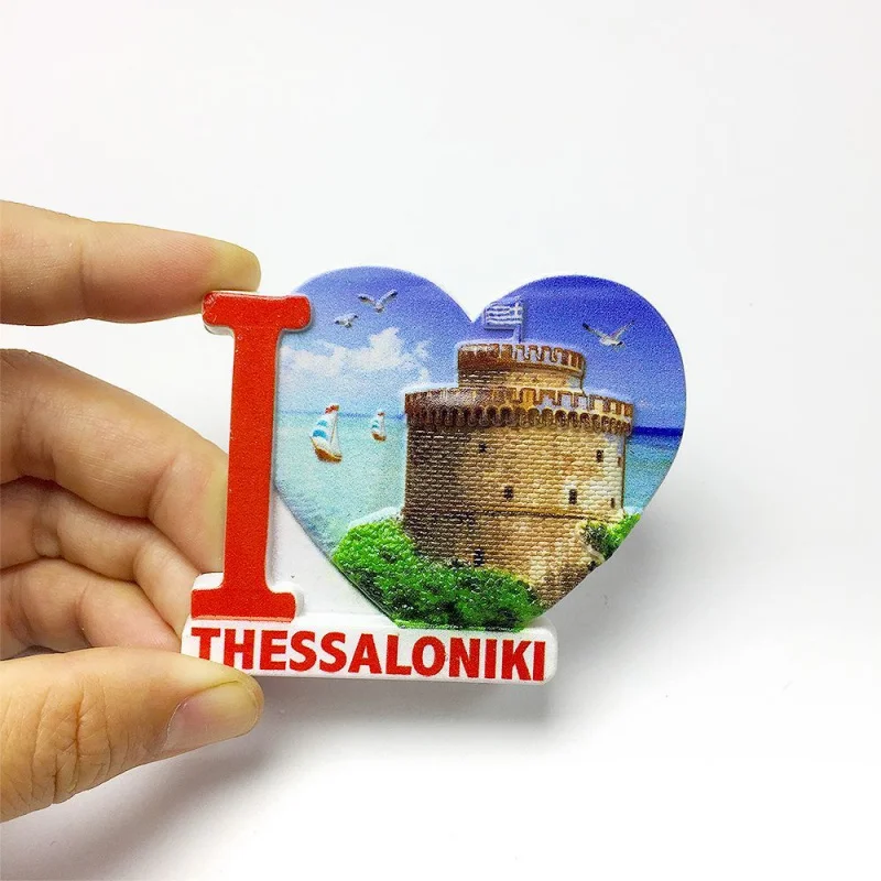 Resin 3D Stereo Fridge Magnets Greece Thessaloniki White Tower Souvenir Refrigerator Magnet Decoración Hogar Magnets For Fridge
Resin 3D Stereo Fridge Magnets Greece Thessaloniki White Tower Souvenir Refrigerator Magnet Decoración Hogar Magnets For Fridge