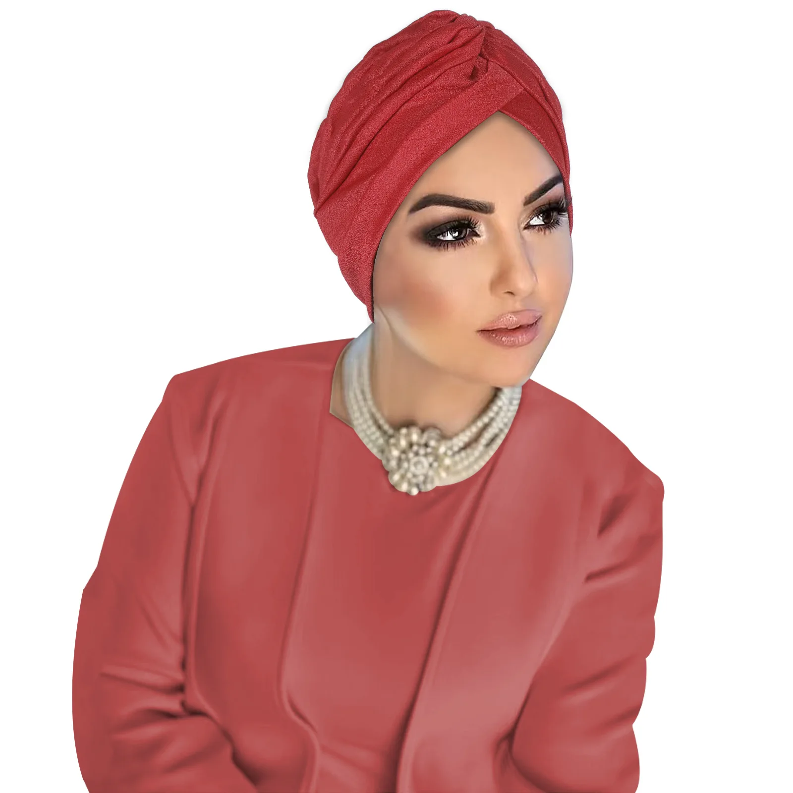 Indian Hat Twist Knot Turban Women Muslim Inner Hijab Beanies Bonnet Hair Loss Headscarf Bandanas Chemo Cap Solid Color Headwrap
Indian Hat Twist Knot Turban Women Muslim Inner Hijab Beanies Bonnet Hair Loss Headscarf Bandanas Chemo Cap Solid Color Headwrap