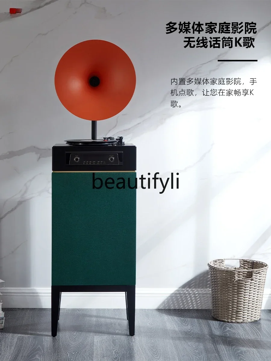 LXLight phonograph light luxury modern living room home phonograph retro ornament bluetooth stereo vinyl record playerSSS
LXLight phonograph light luxury modern living room home phonograph retro ornament bluetooth stereo vinyl record playerSSS