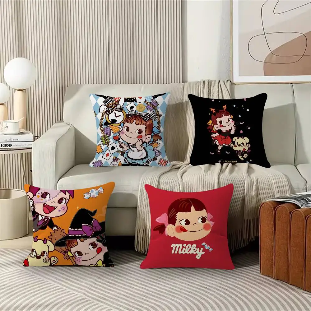 Fujiya Milky Peko Chan Pillow Gift Home Office Decoration Bedroom Sofa Car Cushion Cover Case 45x45
Fujiya Milky Peko Chan Pillow Gift Home Office Decoration Bedroom Sofa Car Cushion Cover Case 45x45