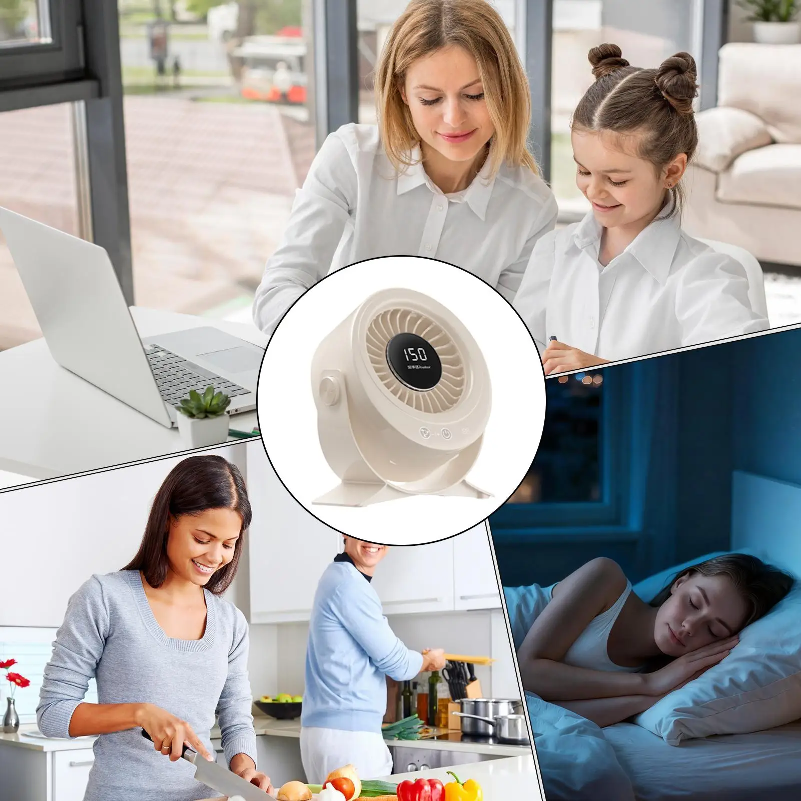 USB Desk Fan Low Noise Strong Wind Rotatable Head Table Fan With 150 Speeds For Study Bedroom Dining Room Dorm Room Computer
USB Desk Fan Low Noise Strong Wind Rotatable Head Table Fan With 150 Speeds For Study Bedroom Dining Room Dorm Room Computer
