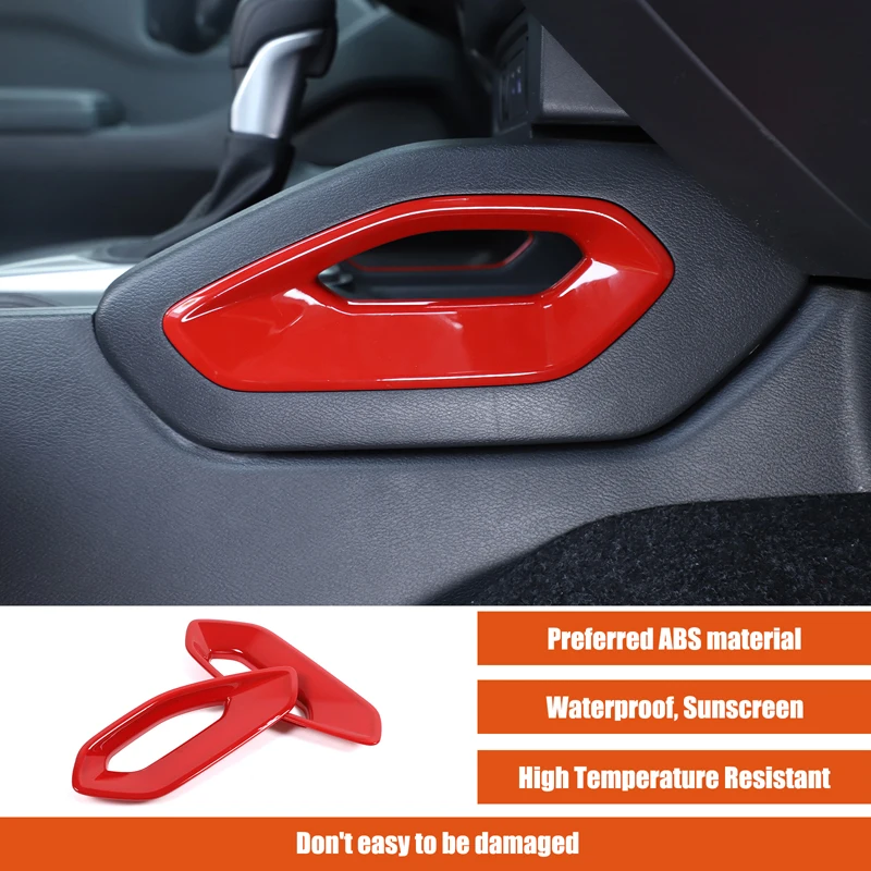 Для Nissan Frontier 2022 + салон автомобиля, подлокотник центральной консоли, украшение из АБС-пластика, красная рамка для украшения бокового подлокотника центральной консоли автомобиля
Для Nissan Frontier 2022 + салон автомобиля, подлокотник центральной консоли, украшение из АБС-пластика, красная рамка для украшения бокового подлокотника центральной консоли автомобиля