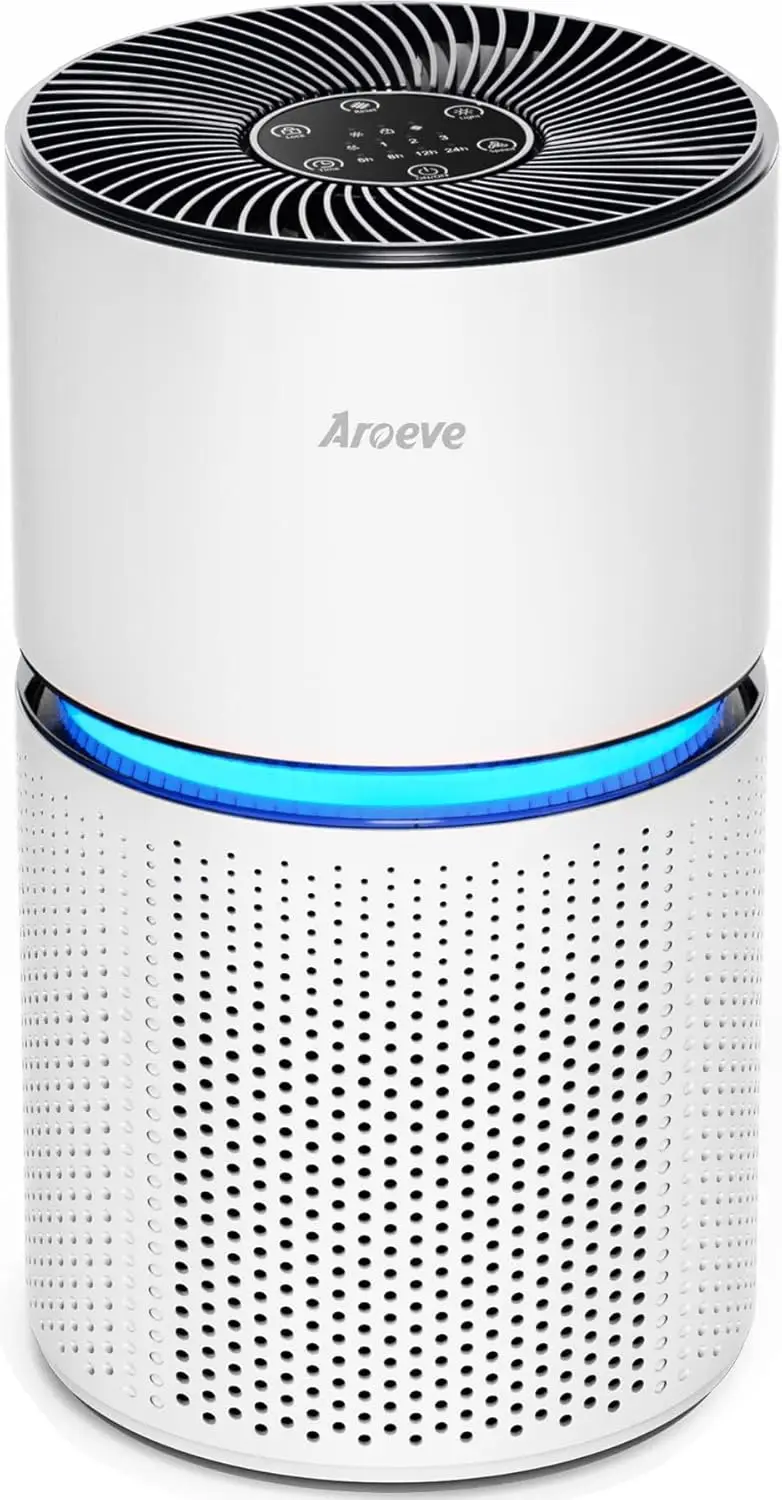 Large Room Air Purifier for Home, Office, Bedroom - Up to 1095 Sq.Ft Coverage, Removes Dust and Pet Dander
Large Room Air Purifier for Home, Office, Bedroom - Up to 1095 Sq.Ft Coverage, Removes Dust and Pet Dander