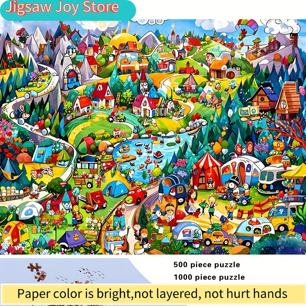 Пазлы для взрослых (500/1000 элементов), высококачественная расслабляющая семейная игра, идеально подходят для дней рождения, Рождества, Хэллоуина и в качестве подарков, лучший выбор.
Пазлы для взрослых (500/1000 элементов), высококачественная расслабляющая семейная игра, идеально подходят для дней рождения, Рождества, Хэллоуина и в качестве подарков, лучший выбор.