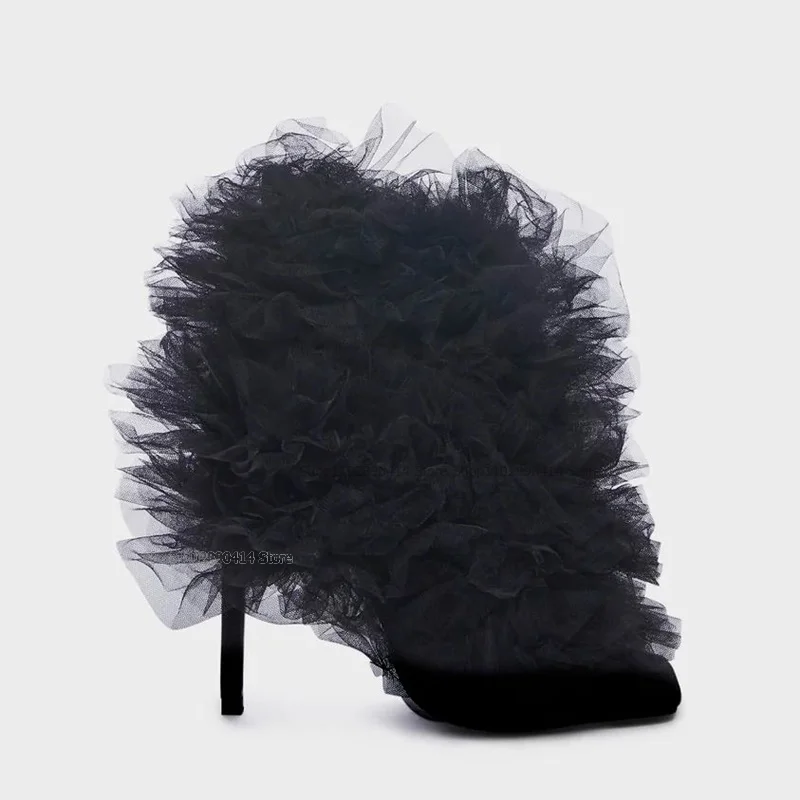 Black Fur Decor Pointed Toe Ankle Boots Slip On Women Shoes Stilettos High Heels Novel Fashionable Sexy 2023 Zapatos Para Mujere
Black Fur Decor Pointed Toe Ankle Boots Slip On Women Shoes Stilettos High Heels Novel Fashionable Sexy 2023 Zapatos Para Mujere