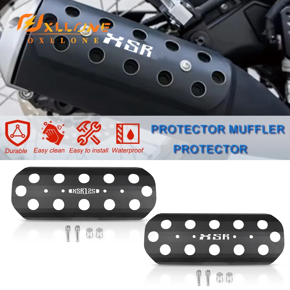 Для YAMAHA XSR125 2021-2022-2023-2024-2025 XSR125 теплозащитный экран выхлопной трубы, защитная крышка глушителя, аксессуары для мотоциклов
Для YAMAHA XSR125 2021-2022-2023-2024-2025 XSR125 теплозащитный экран выхлопной трубы, защитная крышка глушителя, аксессуары для мотоциклов