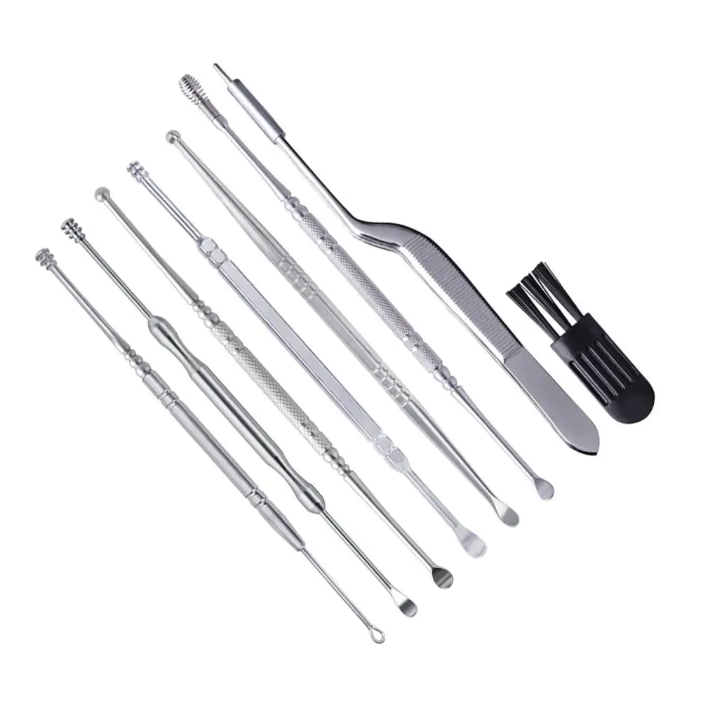 1 set Stainless Steel Wax Removal Tool SetEar Cleaner Kit Portable Compact Design For Daily Use Ear Spoon Scoop
1 set Stainless Steel Wax Removal Tool SetEar Cleaner Kit Portable Compact Design For Daily Use Ear Spoon Scoop