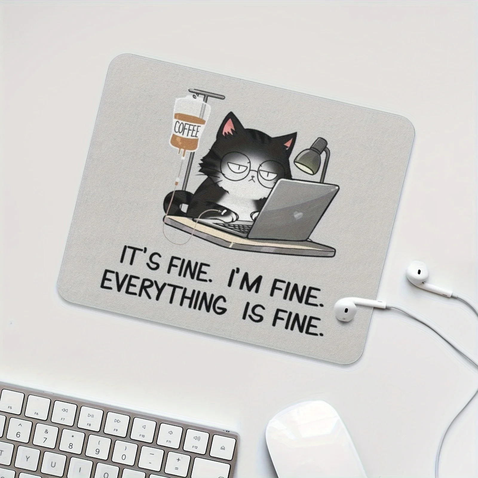 Funny Grumpy Black Cat Mouse Pad Cute Kawaii Desk Non-Slip Rubber Large Pad for Office PC Laptop Computer Mouse Pads 90x40
Funny Grumpy Black Cat Mouse Pad Cute Kawaii Desk Non-Slip Rubber Large Pad for Office PC Laptop Computer Mouse Pads 90x40