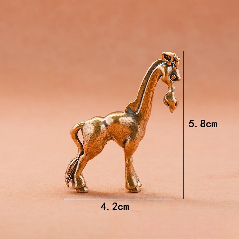 Solid Pure Brass Carved Horse Sculptures Office Desk Decoration Home Ornament Horse Foal Figure Antique Copper Handicraft Gift
Solid Pure Brass Carved Horse Sculptures Office Desk Decoration Home Ornament Horse Foal Figure Antique Copper Handicraft Gift