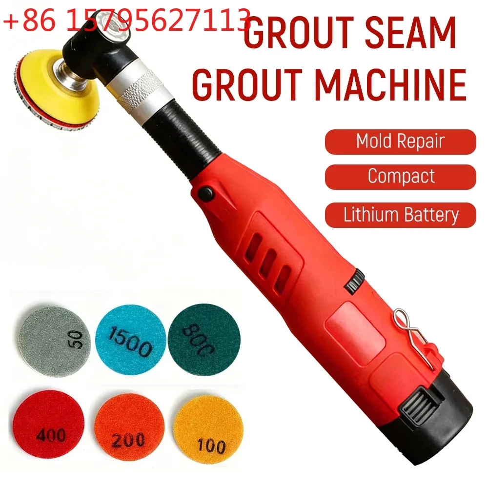 Wireless Electric Ceramic Tile Seam Cleaning Machine 4 Speed Multi-Purpose Cordless Grinder Polishing Cutting Sewing Tool
Wireless Electric Ceramic Tile Seam Cleaning Machine 4 Speed Multi-Purpose Cordless Grinder Polishing Cutting Sewing Tool