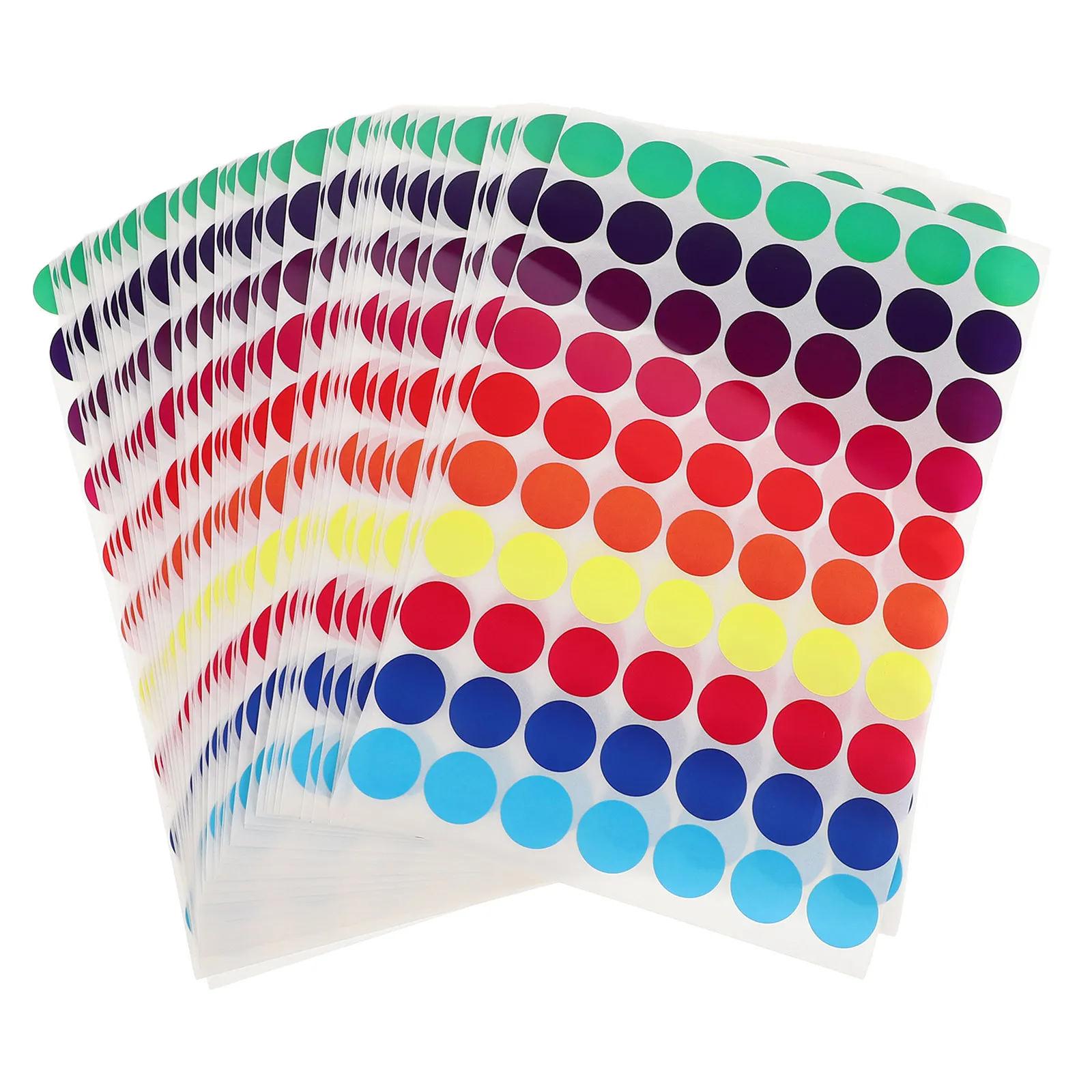 50Pcs Small Round Color Dot Stickers Writable Kraft Paper Labels for Coding Categorizing Office Classroom Jar
50Pcs Small Round Color Dot Stickers Writable Kraft Paper Labels for Coding Categorizing Office Classroom Jar