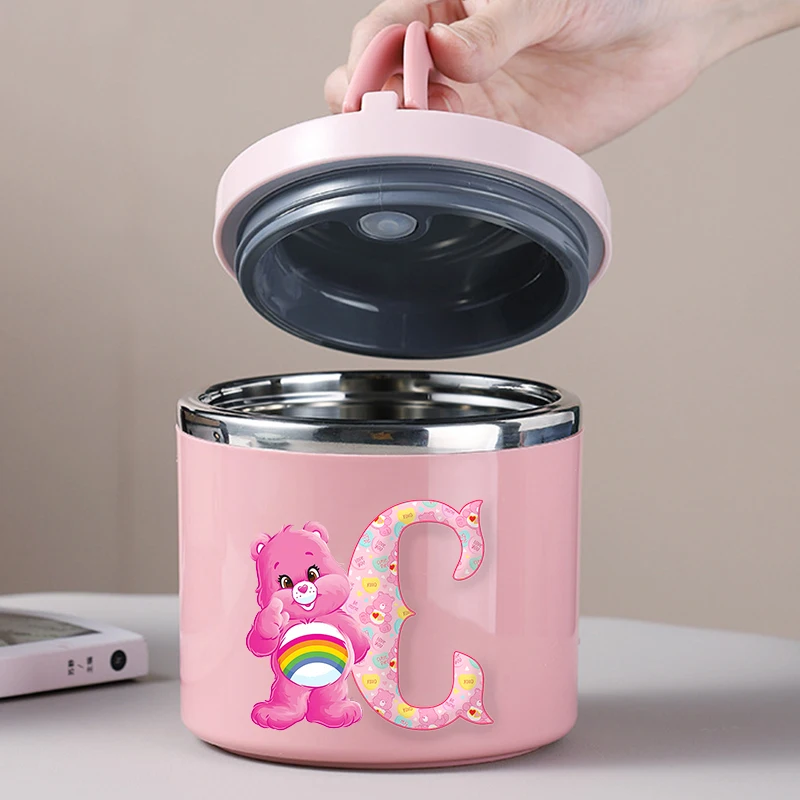 Care Bears Insulation Lunch Box Anime 26 Letter Print Bento Boxes Student Office Workers Large Capacity Leak Proof Lunch Case 
Care Bears Insulation Lunch Box Anime 26 Letter Print Bento Boxes Student Office Workers Large Capacity Leak Proof Lunch Case