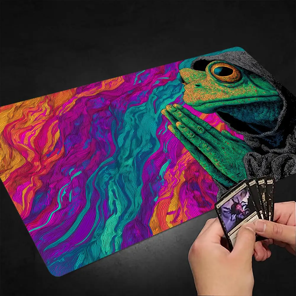 Ukiyo-e Art Frog Monk MTG Playmat Magic Card Mat with Stitched Edge Non-Slip Durable Tabletop playmat Board Game Mat for TCG
Ukiyo-e Art Frog Monk MTG Playmat Magic Card Mat with Stitched Edge Non-Slip Durable Tabletop playmat Board Game Mat for TCG