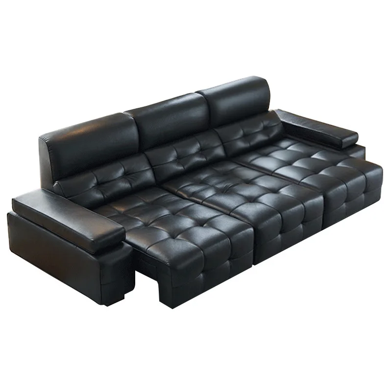 High backrest sofa, first-layer cowhide straight-row leather sofa, large high-end living room, electric sofa
High backrest sofa, first-layer cowhide straight-row leather sofa, large high-end living room, electric sofa