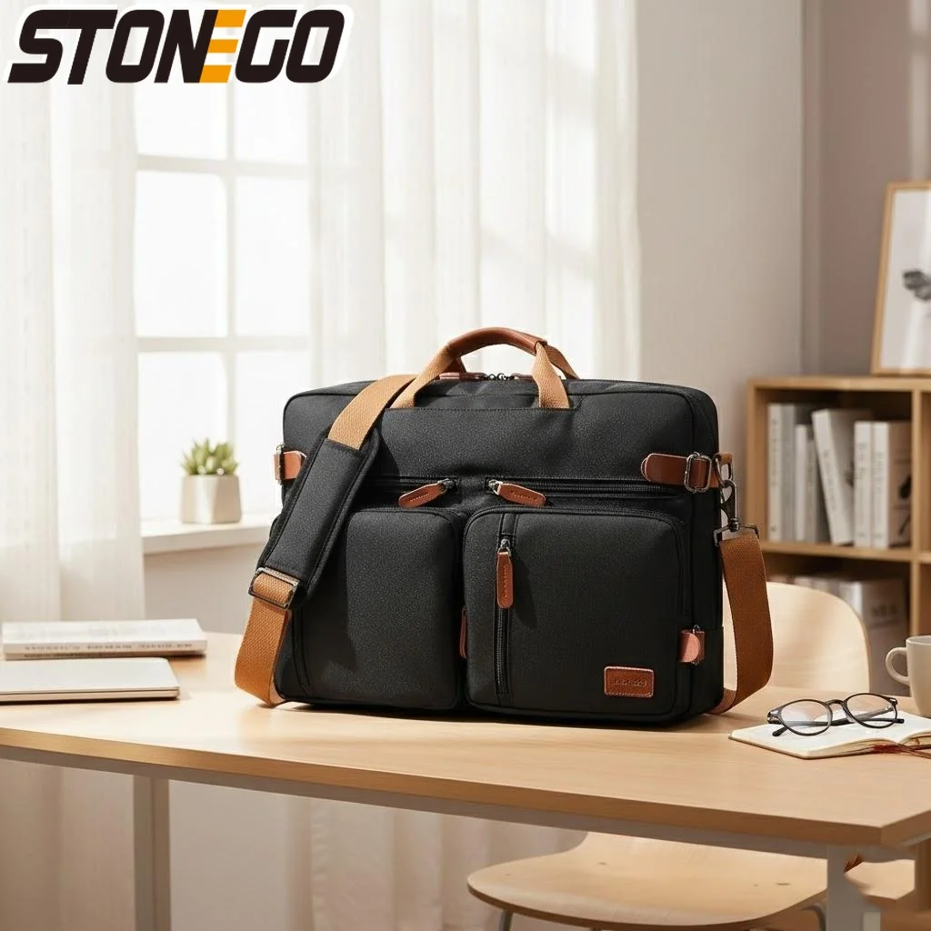 Мужской трансформируемый рюкзак для ноутбука 15.6-17.3 дюймов, деловая дорожная сумка через плечо, прочный водонепроницаемый дизайн
Мужской трансформируемый рюкзак для ноутбука 15.6-17.3 дюймов, деловая дорожная сумка через плечо, прочный водонепроницаемый дизайн