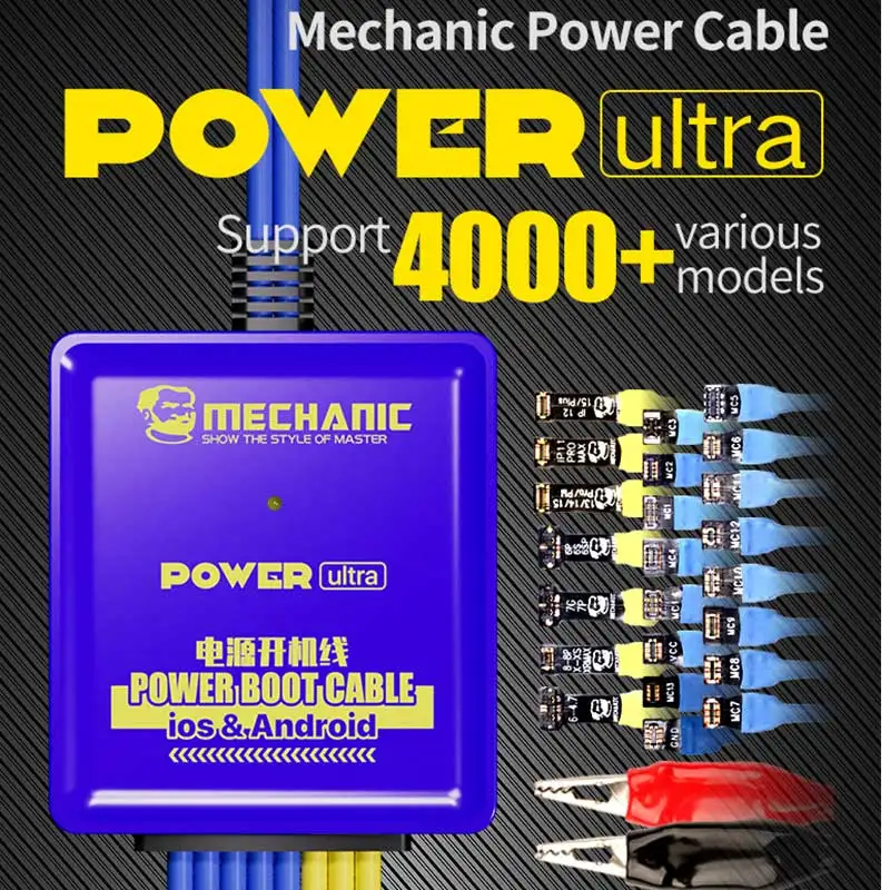 Тестовый кабель Mechanic Power Ultra Power для iPhone 6-15PM Mobile Boot Line для Samsung Huawei Xiaomi Switch, тестовый шнур питания
Тестовый кабель Mechanic Power Ultra Power для iPhone 6-15PM Mobile Boot Line для Samsung Huawei Xiaomi Switch, тестовый шнур питания